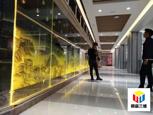 激光內雕玻璃:為展覽展示勾勒夢幻綺境